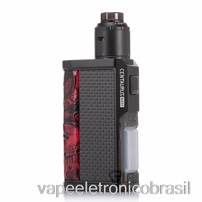 Vape Eletrônico Perdido Vape Centaurus Quest 100w Squonk Kit Preto / Ukiran